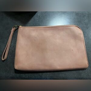 Larger wristlet, light pink from target